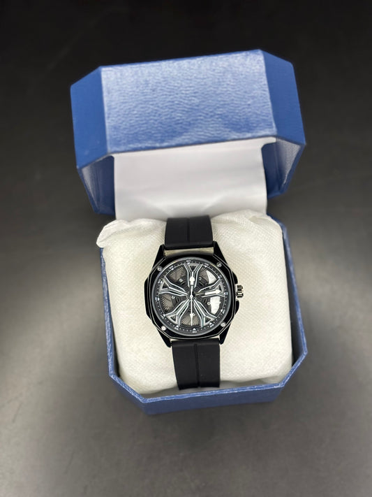 SPINNING WHEEL DAIL—SILICON STRAPS AND METAL DAIL